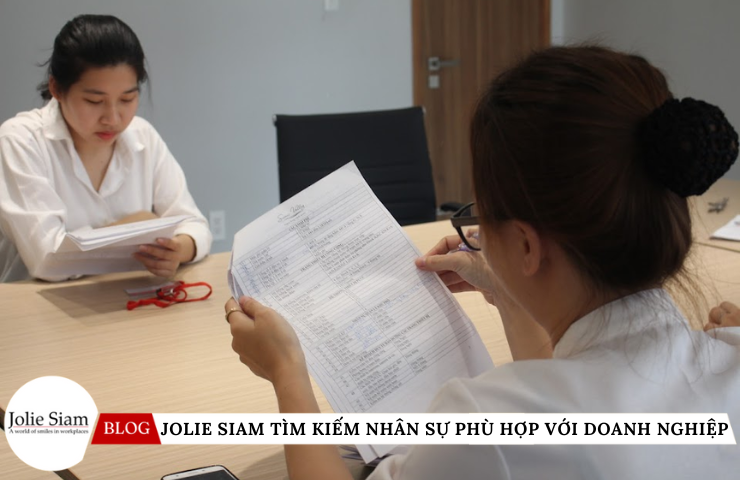 Dịch vụ tuyển dụng tại Jolie Siam